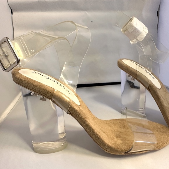 Jeffrey Campbell Shoes - Jeffrey Campbell lucite heeled sandals